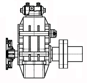 WGC410Z marine hydraulic gearbox